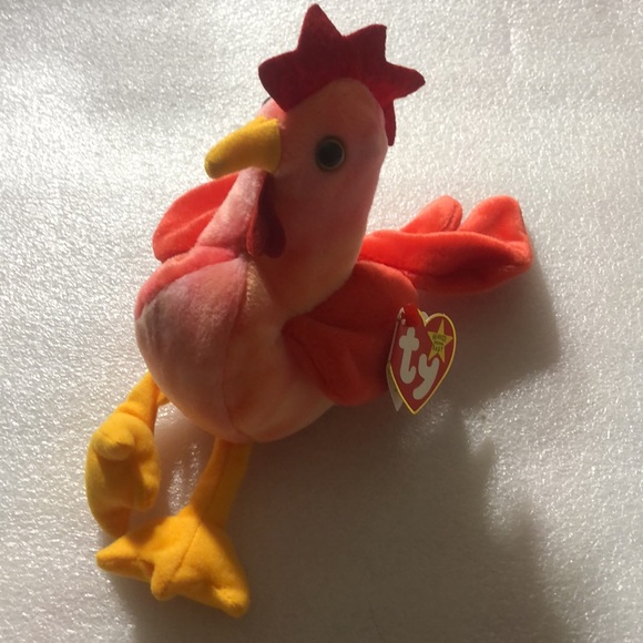 Ty Beanie Babies Strut The Rooster - Picture 10 of 14